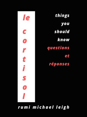 cover image of Le cortisol